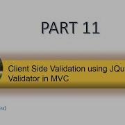 Client Side Validation Using JQuery Validator In MVC Part 11 Dharanz