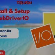 Part 2 Install And Setup WebDriverIO With Javascript Telugu