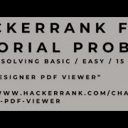 HackerRank Walkthrough Designer PDF Viewer Python By EricCarverCoding 2025 07 08