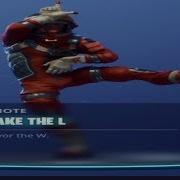 Take The L Fortnite Battle Royale Emote