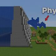 Minecraft VS Real Water Physics