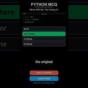 99 Log Fail Python MCQ Challenge Can You Solve This Shorts Python