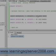 SQL Tutorial SQL DATE Functions Like GETDATE DATEADD CONVERT