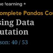 Missing Data Imputation In Pandas 40 Of 53 The Complete Pandas Course
