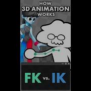 How 3D Animation Works FK Vs IK Shorts 3d Animation Tutorial