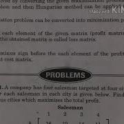 Assignment Problem In Maximization Case