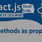 Methods As Props In React Js React Complete Training