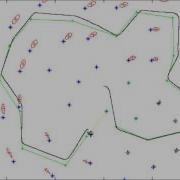 Matlab Conventional EKF SLAM Loop Closing