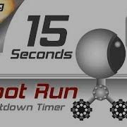 15 Sec Racing Robot Countdown Timer With Exploding Ending