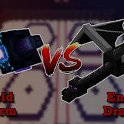 Ender Dragon Vs Void Worm Full Fight Minecraft Mob Battle