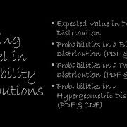 Using Excel In Probability Distributions