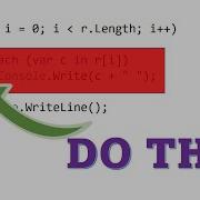 Jagged Arrays With ForEach Loops And For Loops With C Sharp