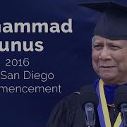 UC San Diego Commencement 2016 Muhammad Yunus