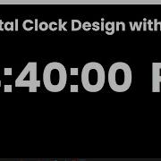 Digital Clock Design In Python Using Tkinter GUI
