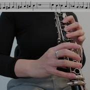 Chromatic Scale For Clarinet With Metronome One Octave From C To C