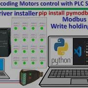 PLC S7200 Smart Connect With Python Code Via Modbus RTU Holding Register