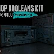 MODO MOP Booleans Kit Basic First Steps