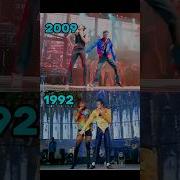 MICHAEL JACKSON THE WAY YOU MAKE ME FEEL LIVE 2009 Vs 1992