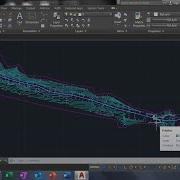 Построение контура в AutoCAD и создание файла DTM SW DTM