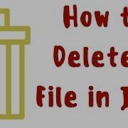 How To Delete A File In Java
