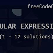 FreeCodeCamp Solutions Regular Expressions 1 17