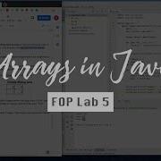 WatchMeSolve Arrays Exercises In Java Fundamentals Of Programming FOP Lab 5