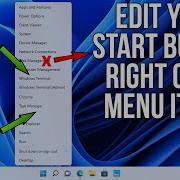 How To Edit Your Start Button Right Click Menu Items Win X