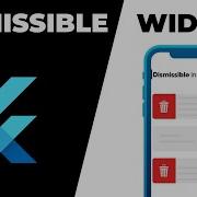 Flutter Dismissible Widget Dismissible Widget In Flutter Flutter Widgets Video