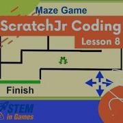 ScratchJr Coding Lesson 8 Maze Game How To Create A Maze Using Messages
