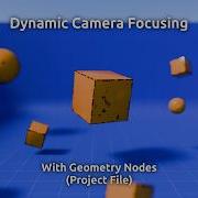 How To Set Up Dynamic Camera Focusing Using Geometry Nodes With Raycasting In Blender