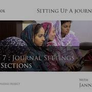 Setting Up A Journal In OJS 3 Module 7 Unit 3 Sections