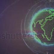 Wireframe Globe Loops Seamlessly Plexus Abstract Background Slow Rotating Full HD 2