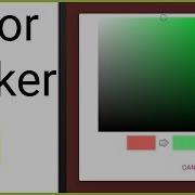 Color Picker Dialog AmbilWarna Android Studio Tutorial