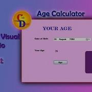 How To Calculate Age Datetimepicker In Vb Net Age Calculator Itechsoftwareacademy