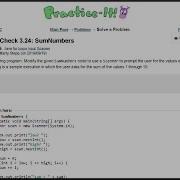 Java Practice It 3 24 SumNumbers Input Scanner For Loops