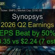 Synopsys SNPS 100 5 млрд анализ отчетности за II квартал 2026 года