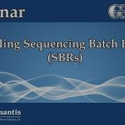 Modelling Sequencing Batch Reactors SBRs With GPS X