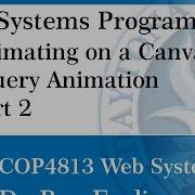 Web Programming Javascript Animating On A Canvas Part 2