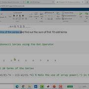 MATriX Operations In MATLAB The Dot Operator Explanation Using Live Scripts