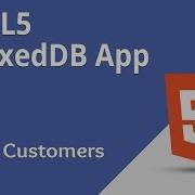 HTML5 Programming Tutorial Learn HTML5 IndexedDB App Delete Customers