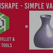 Создание вазы в Onshape пошаговое руководство по использованию вращений сплайнов скруглений и
