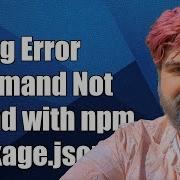 Fixing Command Not Found Error With Npm Package Json Bin Module