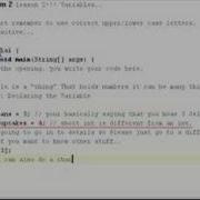 Java Tutorial 2 Variables