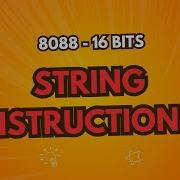 Строковые инструкции 8088 16 битный ассемблер