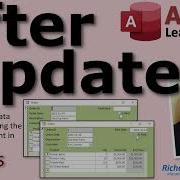 How To Update Data Automatically Using The After Update Event In Microsoft Access