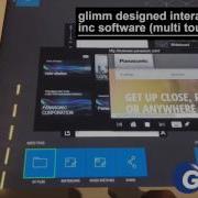 Glimm Designed Interactive Table