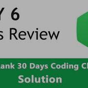 Day 6 Let S Review