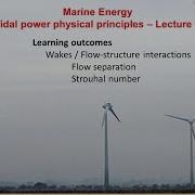 Tidal Power Physical Principles Turbulence Flow Structure Interactions Flow Separation