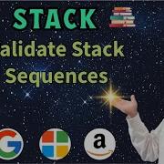 LeetCode 946 Validate Stack Sequences Python Stack Simulation AlgoYogi