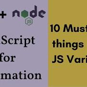 JavaScript For Testers 10 Must Know Things About JavaScript Variables